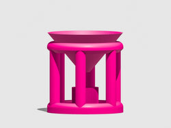 Conduit Plant Stand with Planter & Catch