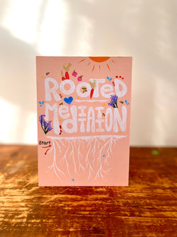 "Get Growing" Mindful Garden in a Bag Kit: Mindfulness Journal, Meditation Card + Growing Kit - (Assorted Year-Round)