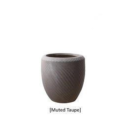 Contemporary Swirl Planter