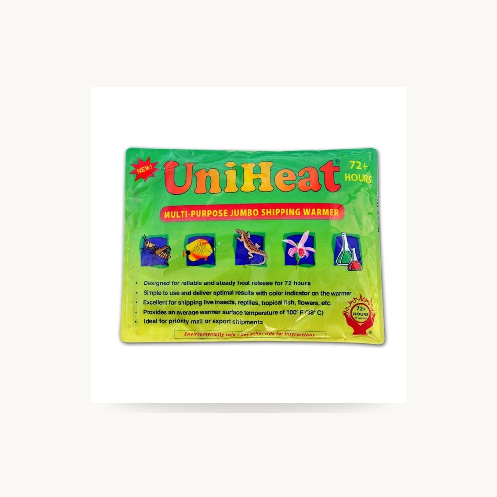 Plant heat pack for winter shipping